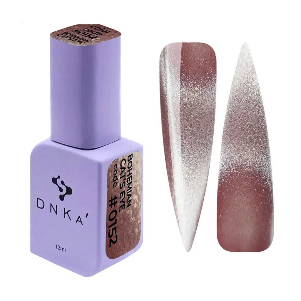 Гель-лак для нігтів DNKa' Color Gel Polish Bohemian Cat's Eye 0152, 12 мл