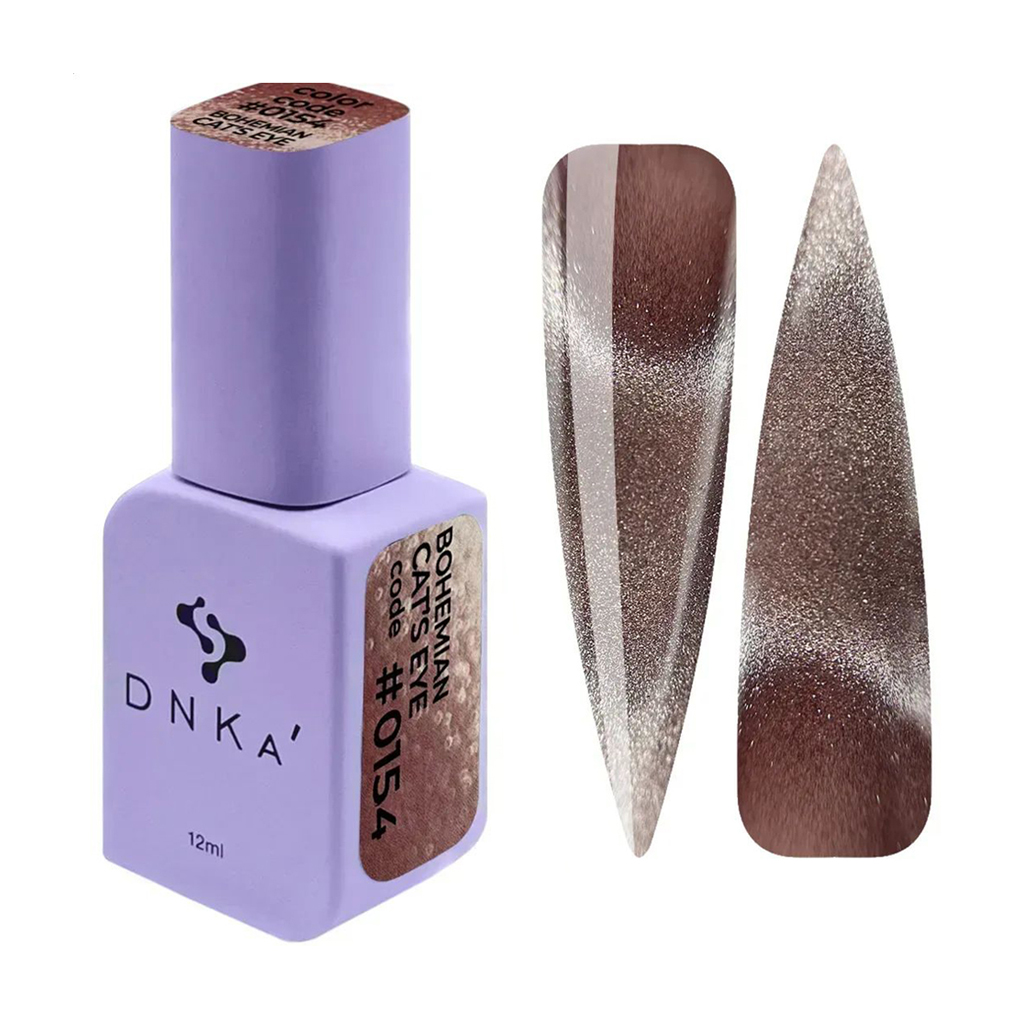 Гель-лак для нігтів DNKa' Color Gel Polish Bohemian Cat's Eye 0154, 12 мл