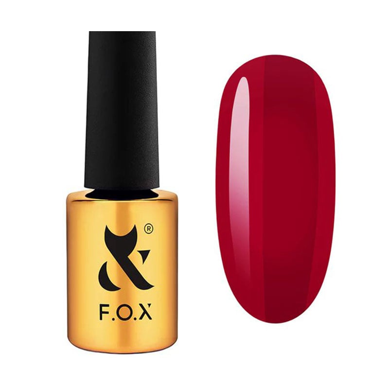 Гель-лак для нігтів F.O.X Lipstick Collection Gel Polish 007 Sangria, 7 мл