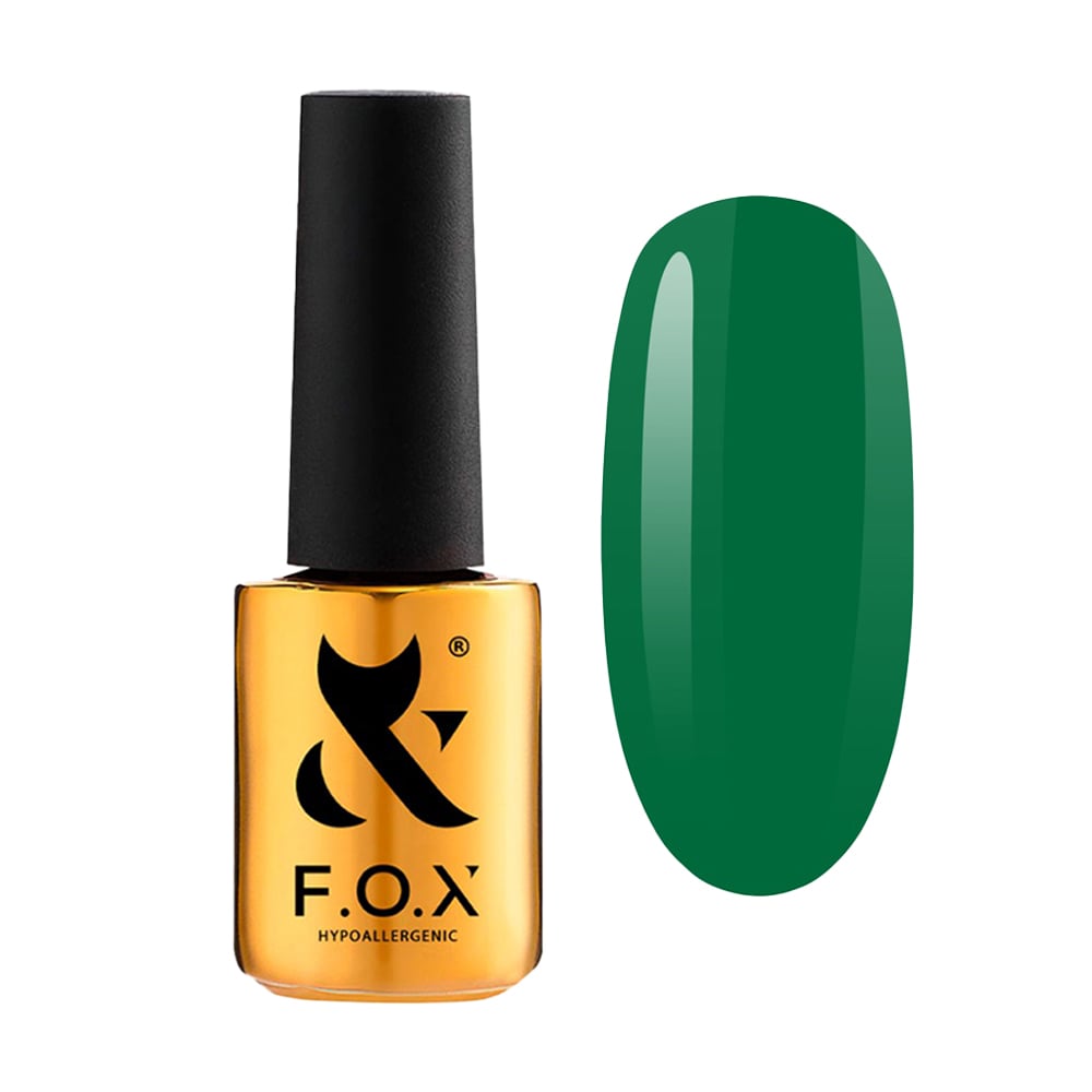 Гель-лак для нігтів F.O.X Spectrum Gel Polish 136 Deep Green, 14 мл