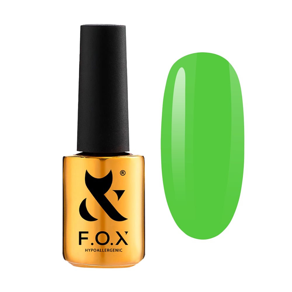 Гель-лак для нігтів F.O.X Spectrum Gel Polish 138 Lavish Lime, 7 мл
