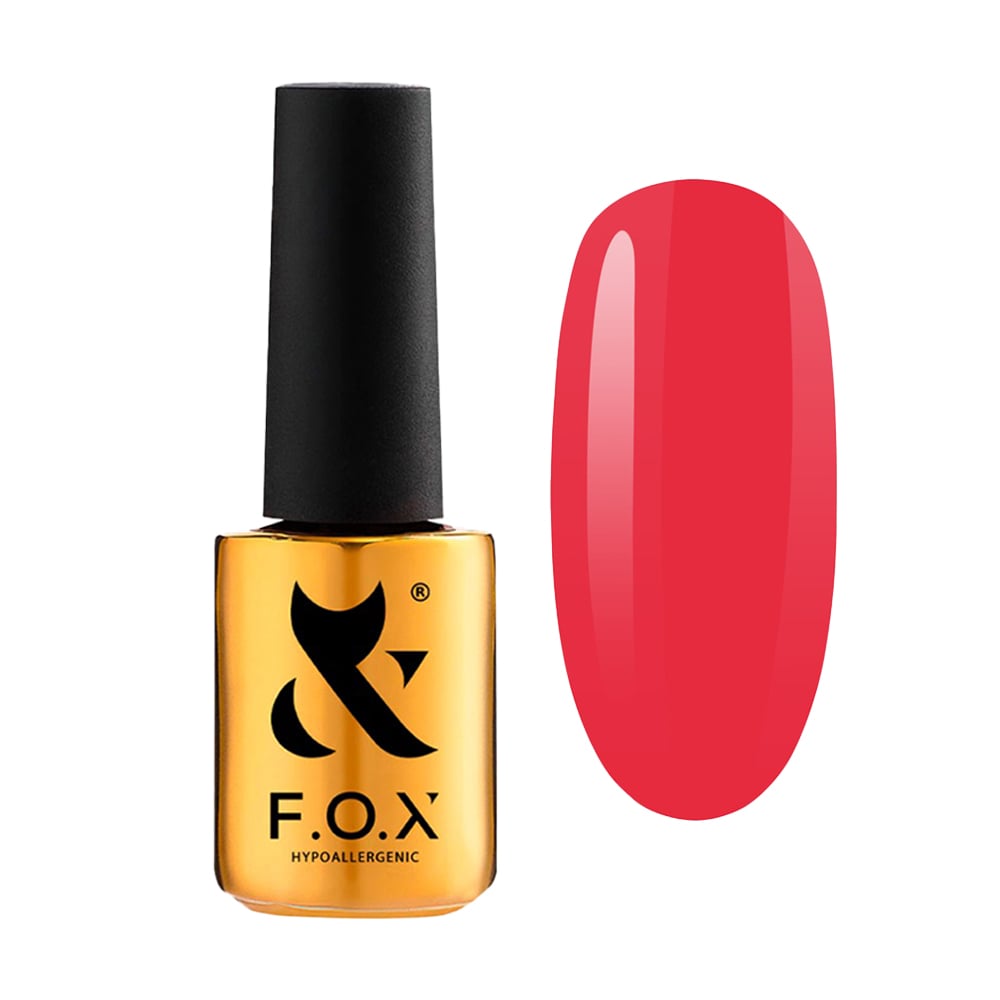 Гель-лак для нігтів F.O.X Spectrum Gel Polish 143 Hot Pink, 7 мл
