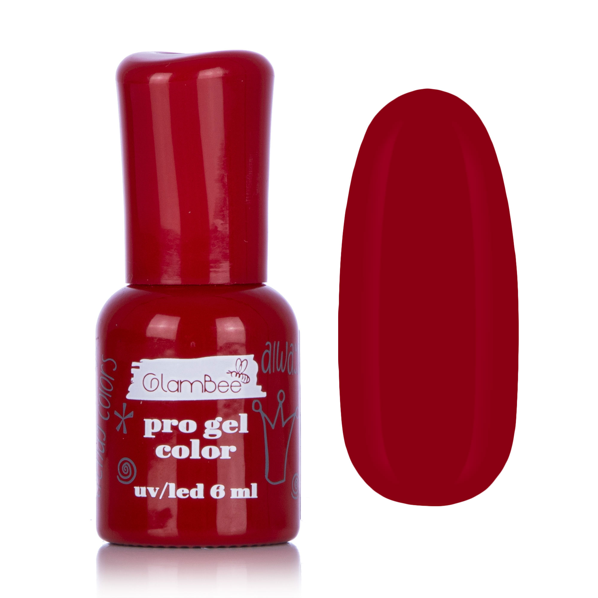Гель-лак для нігтів GlamBee ProGel Classic 120, 6 мл