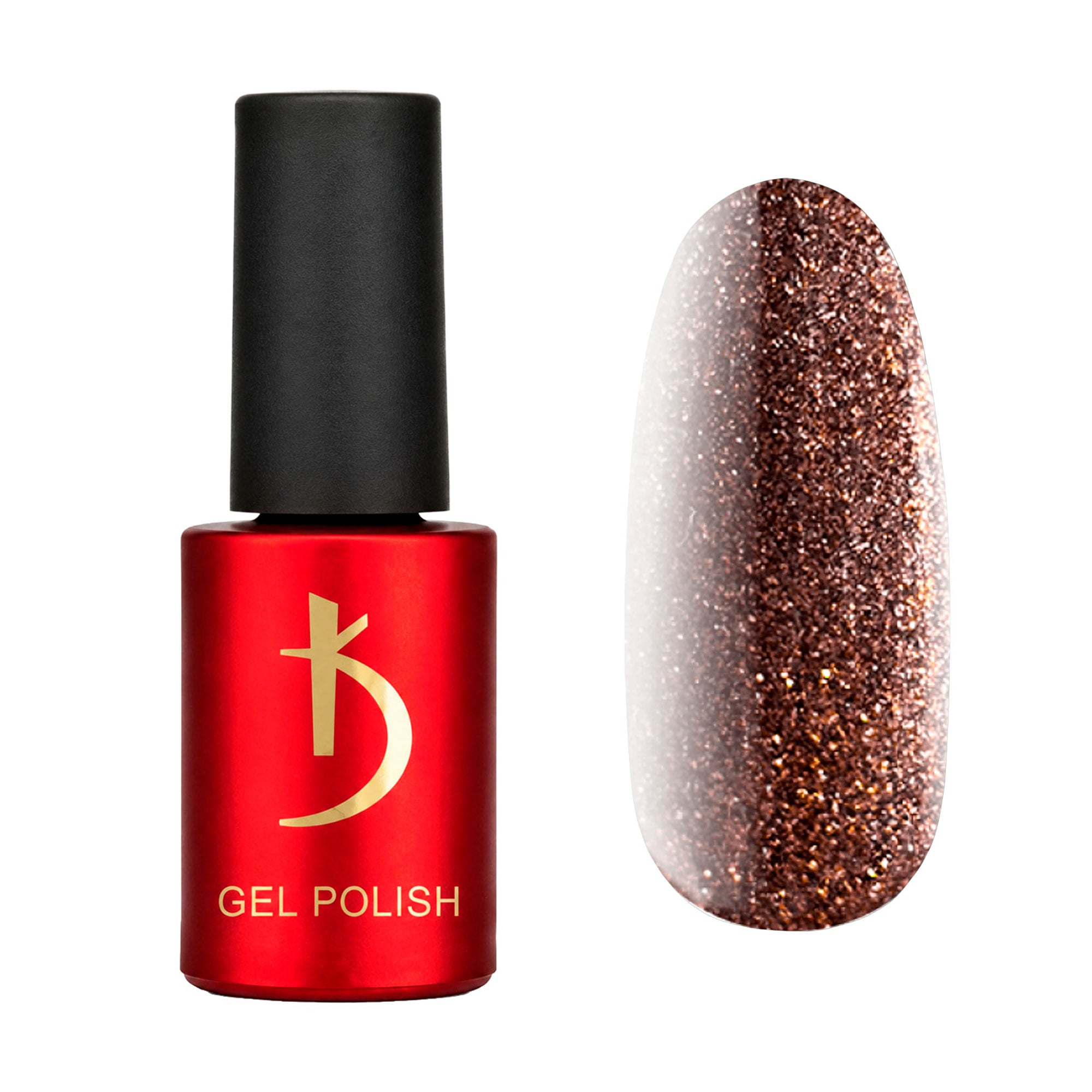 Гель-лак для нігтів Kodi Professional Gel Polish Golden Brown 02 GB, 7 мл