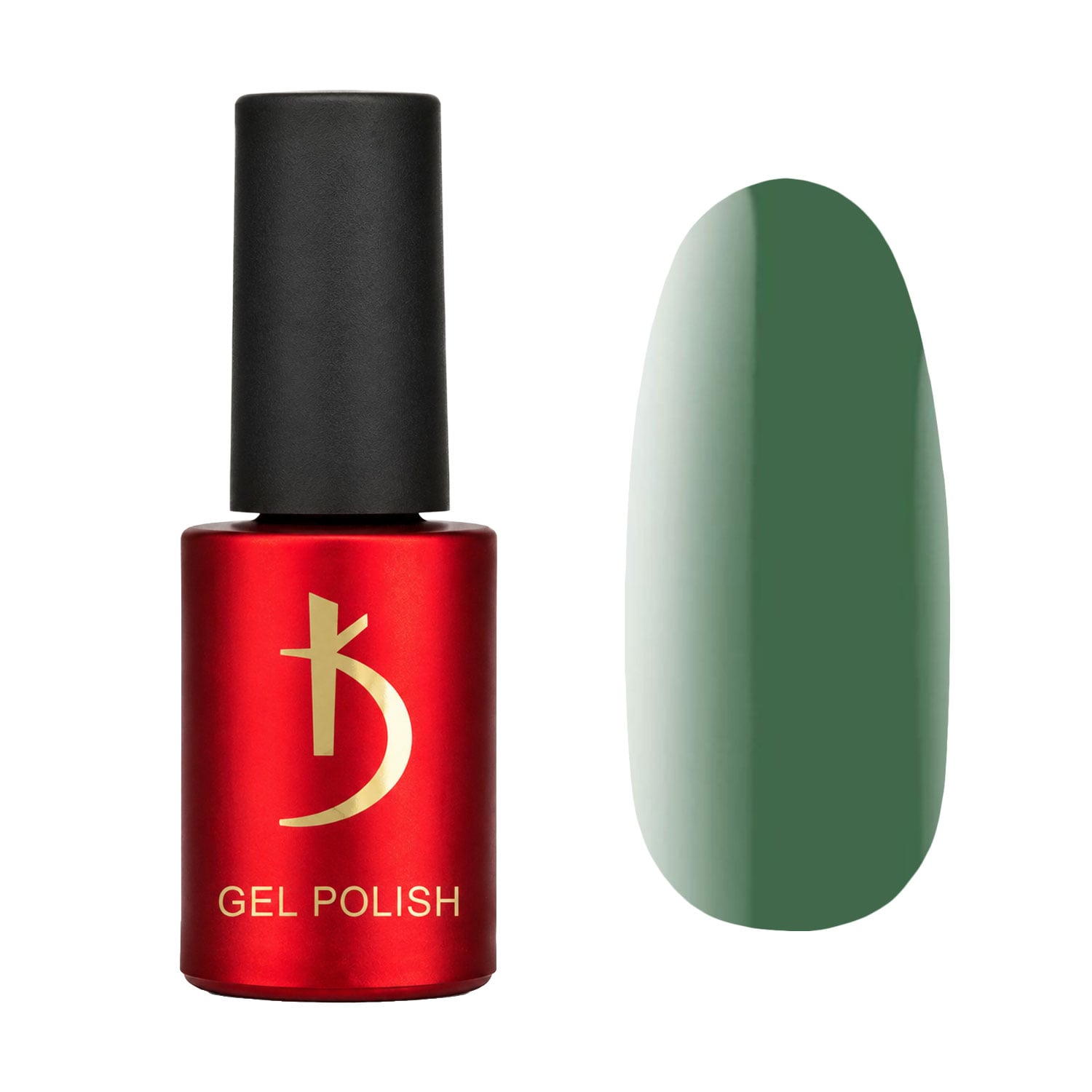 Гель-лак для нігтів Kodi Professional Gel Polish Green&amp;Yellow 48 GY, 7 мл