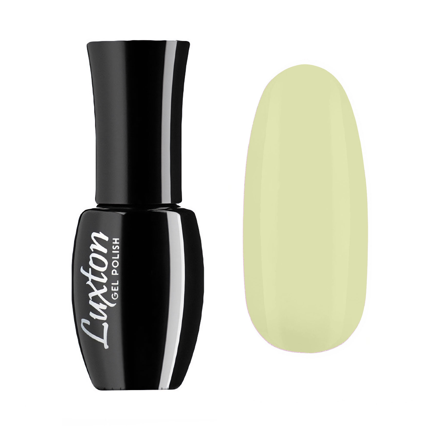 Гель-лак для нігтів Luxton Gel Polish 156 Блідо-лимонний, емаль, 10 мл