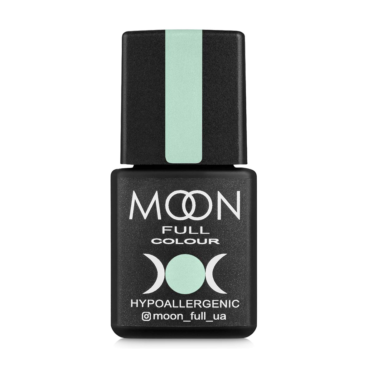 Гель-лак для нігтів Moon Full Color Hypoallergenic Barbie Color Rubber Base 12 ніжно-салатовий, 8 мл