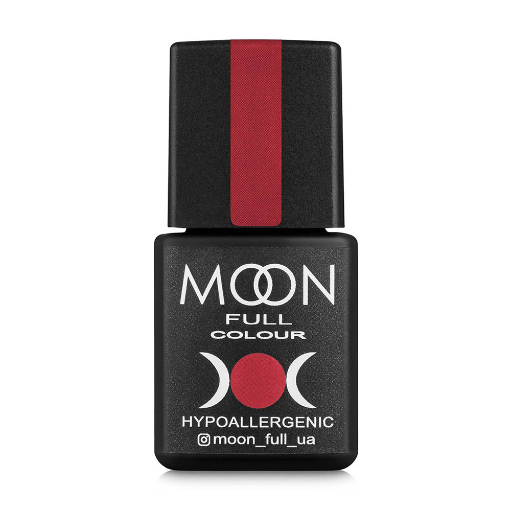 Гель-лак для нігтів Moon Full Color Hypoallergenic Gel Polish 131 малиновий сорбет, 8 мл