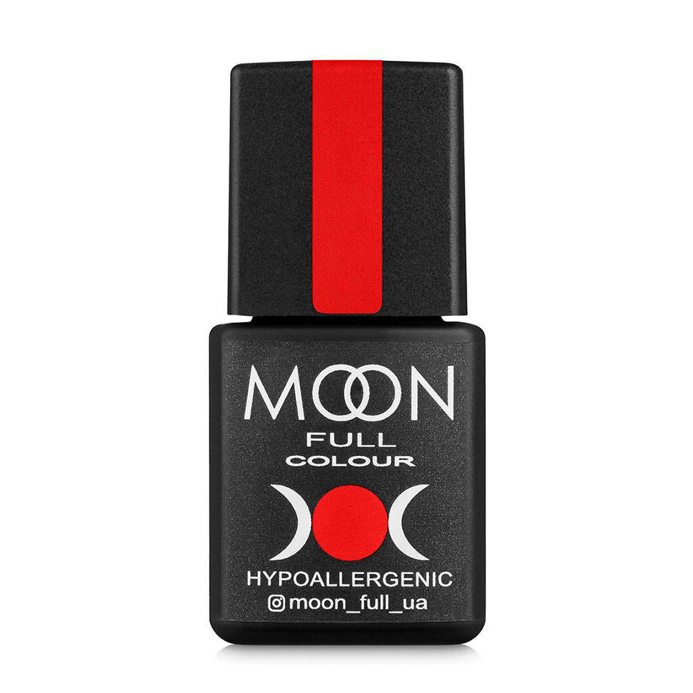 Гель-лак для нігтів Moon Full Color Hypoallergenic Gel Polish 133 червоний перець, 8 мл
