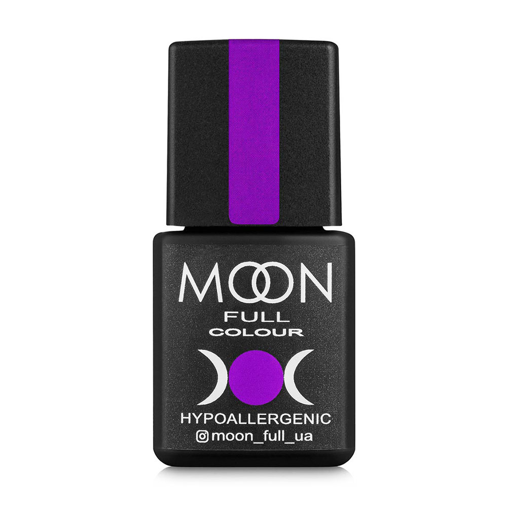 Гель-лак для нігтів Moon Full Color Hypoallergenic Gel Polish 169 фіолетовий, 8 мл