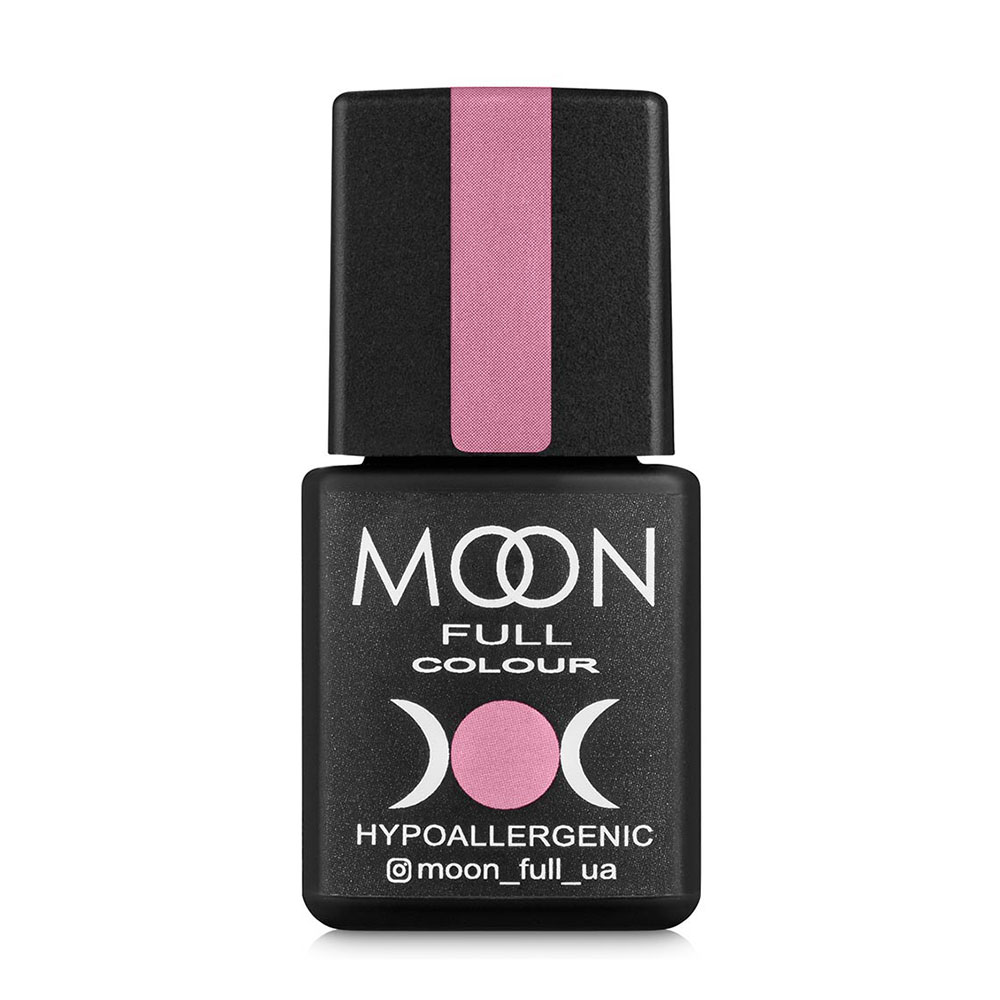 Гель-лак для нігтів Moon Full Color Hypoallergenic Gel Polish 198 вінтажний рожевий, 8 мл