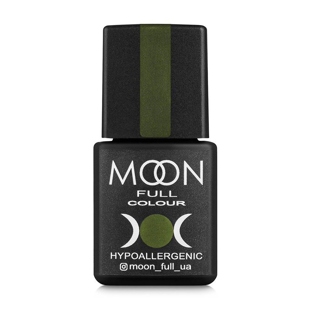 Гель-лак для нігтів Moon Full Color Hypoallergenic Gel Polish 213 ніжно-оливковий, 8 мл