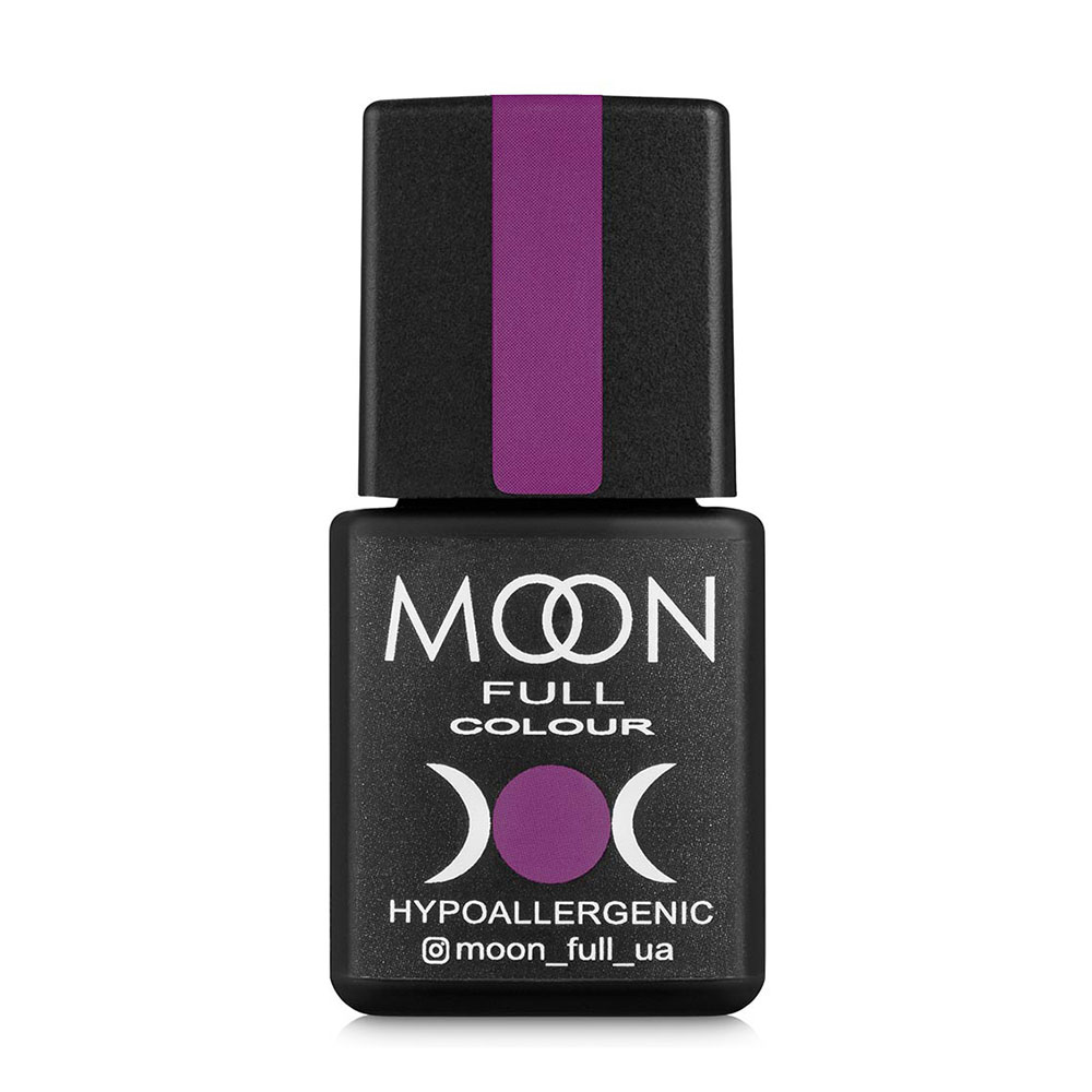 Гель-лак для нігтів Moon Full Color Hypoallergenic Gel Polish 309 крокус з дрібним золотистим шимером, 8 мл