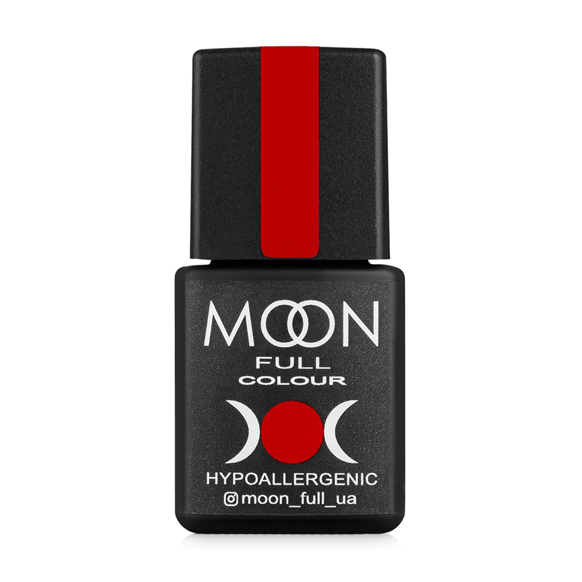 Гель-лак для нігтів Moon Full Ferrari UV/LED, 801 червоний, 8 мл