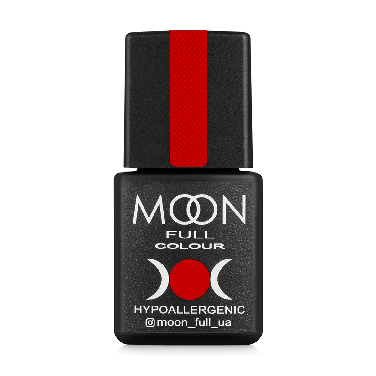 Гель-лак для нігтів Moon Full Ferrari UV/LED, 806 морквяно-червоний, 8 мл