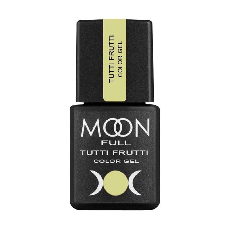 Гель-лак для нігтів Moon Full Tutti Frutti Color Gel 925 Світло-оливковий, 8 мл