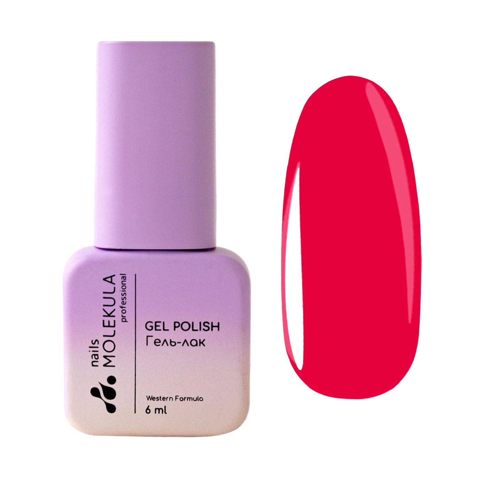 Гель-лак для нігтів Nails Molekula Professional Gel Polish 043, 6 мл