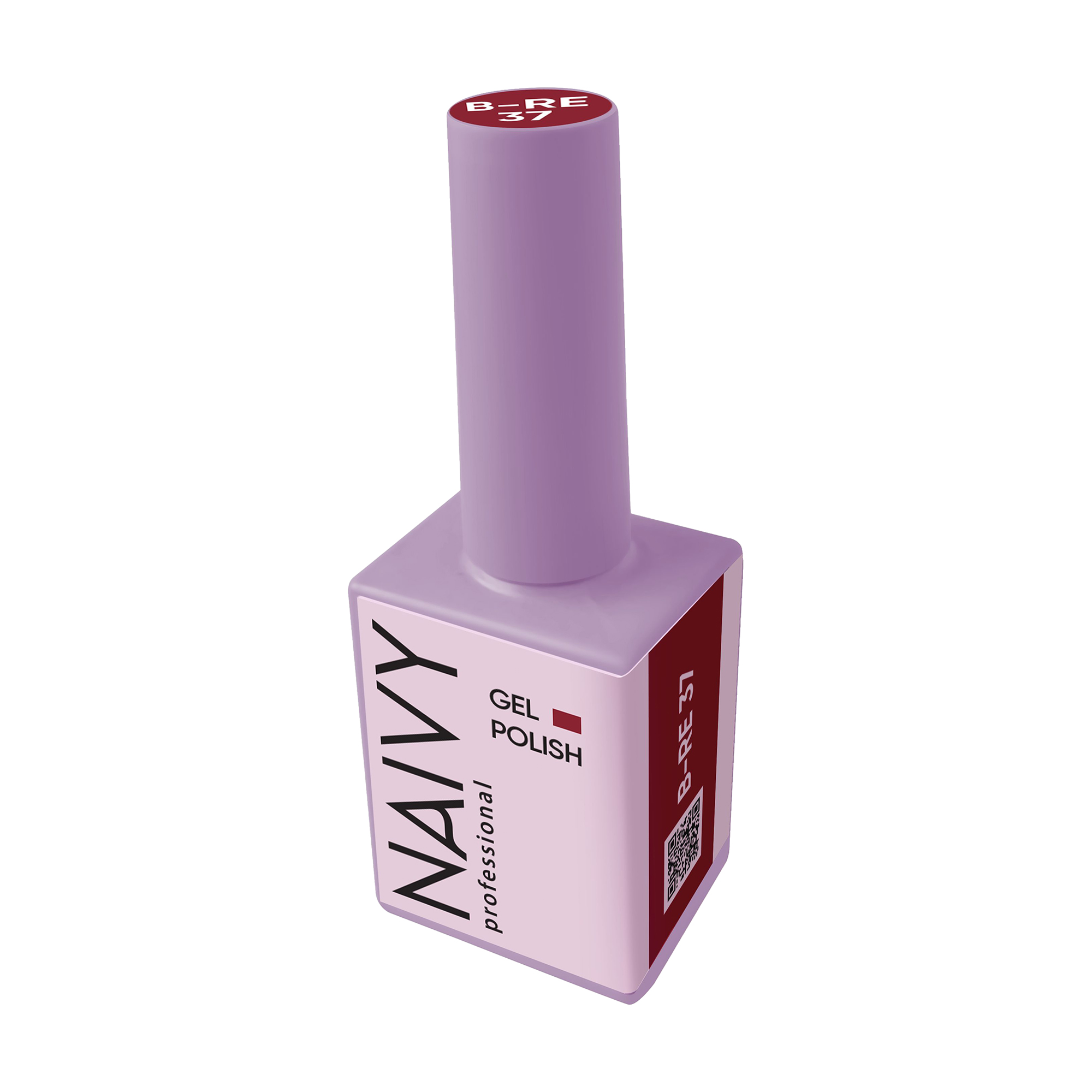 Гель-лак для нігтів Naivy Professional Gel Polish Basic, B-RE 37, 10 мл