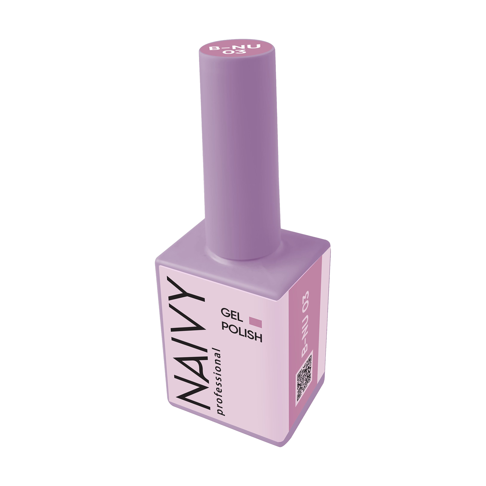 Гель-лак для нігтів Naivy Professional Gel Polish Basic, B-NU 03, 10 мл