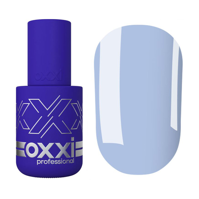 Гель-лак для нігтів Oxxi Professional 362 М'який блакитний, емаль, 10 мл
