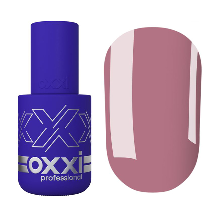Гель-лак для нігтів Oxxi Professional 67 Рожево-кавовий, емаль, 10 мл