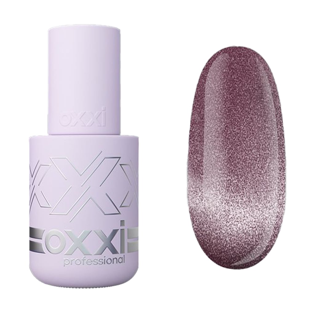 Гель-лак для нігтів Oxxi Professional Lux Silk Cat 08 Ягідний, 10 мл