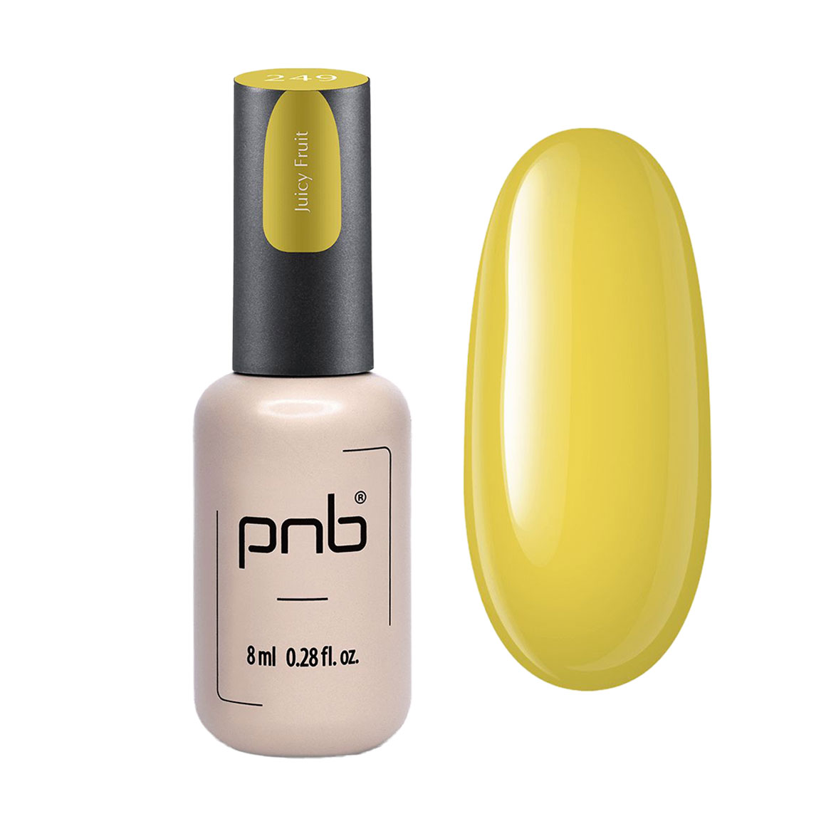 Гель-лак для нігтів PNB Gel Polish UV/LED 249 Juicy Fruit, 8 мл