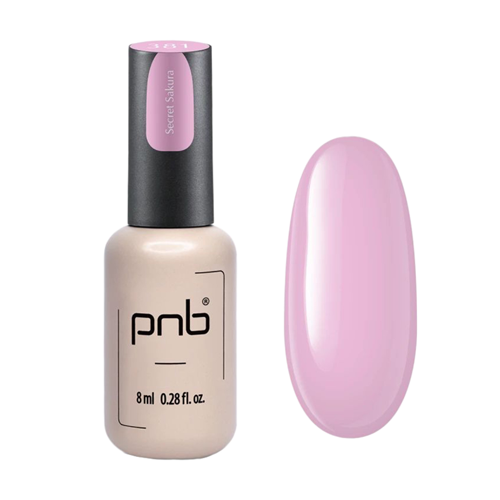 Гель-лак для нігтів PNB Gel Polish UV/LED 381 Secret Sakura, 8 мл