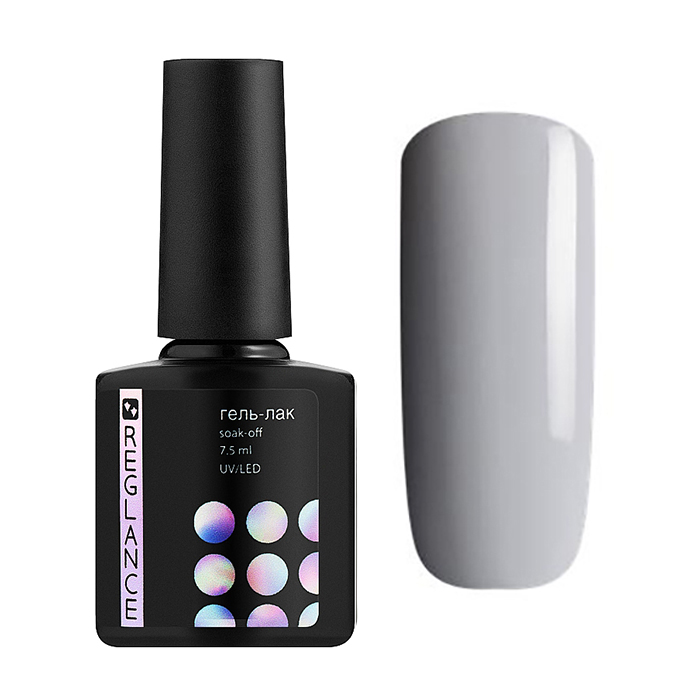 Гель-лак для нігтів Reglance Gel Polish 006 Світло-сірий, 7.5 мл