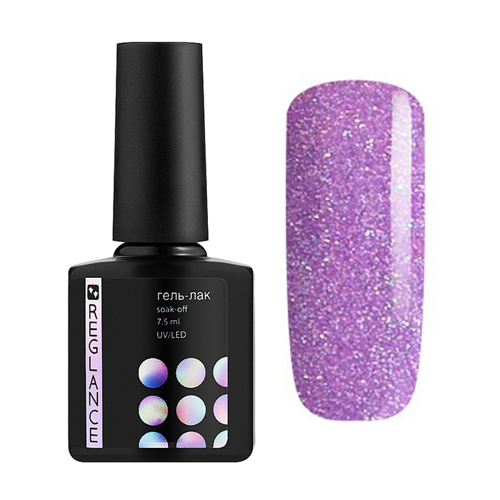 Гель-лак для нігтів Reglance Gel Polish 015 Ліловий з мікроблиском, 7.5 мл