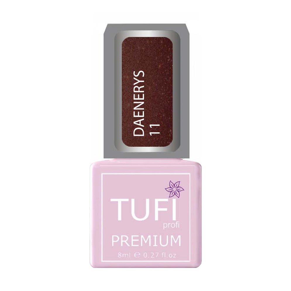 Гель-лак для нігтів Tufi profi Premium Daenerys 11 Кров дракона, 8 мл