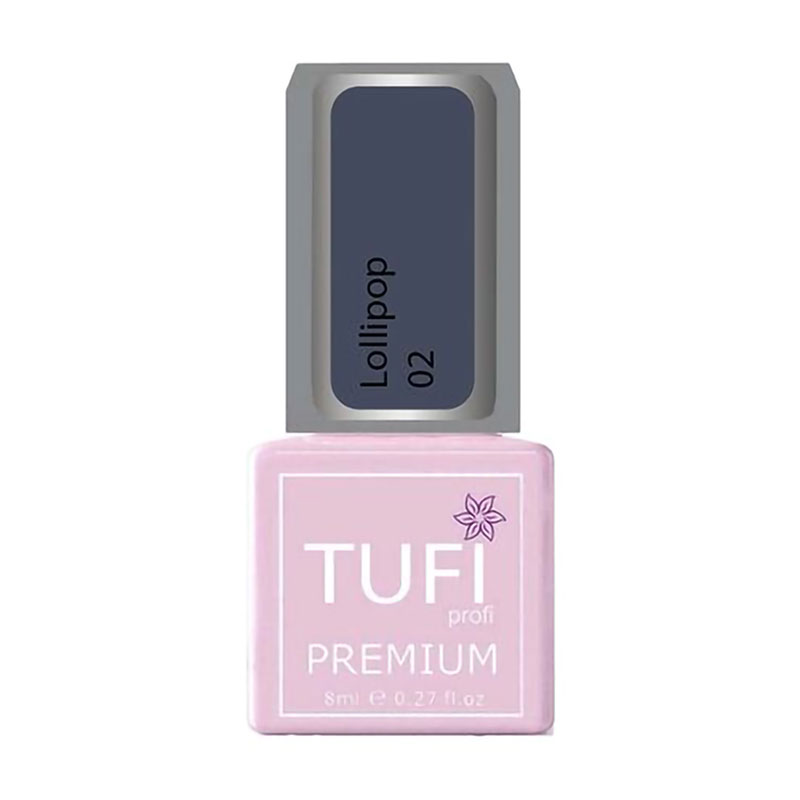 Гель-лак для нігтів Tufi profi Premium Lollipop 02 Чорниця, 8 мл
