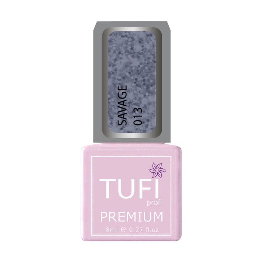 Гель-лак для нігтів Tufi profi Premium Savage 013 Світловідбивна Сицилія, 8 мл