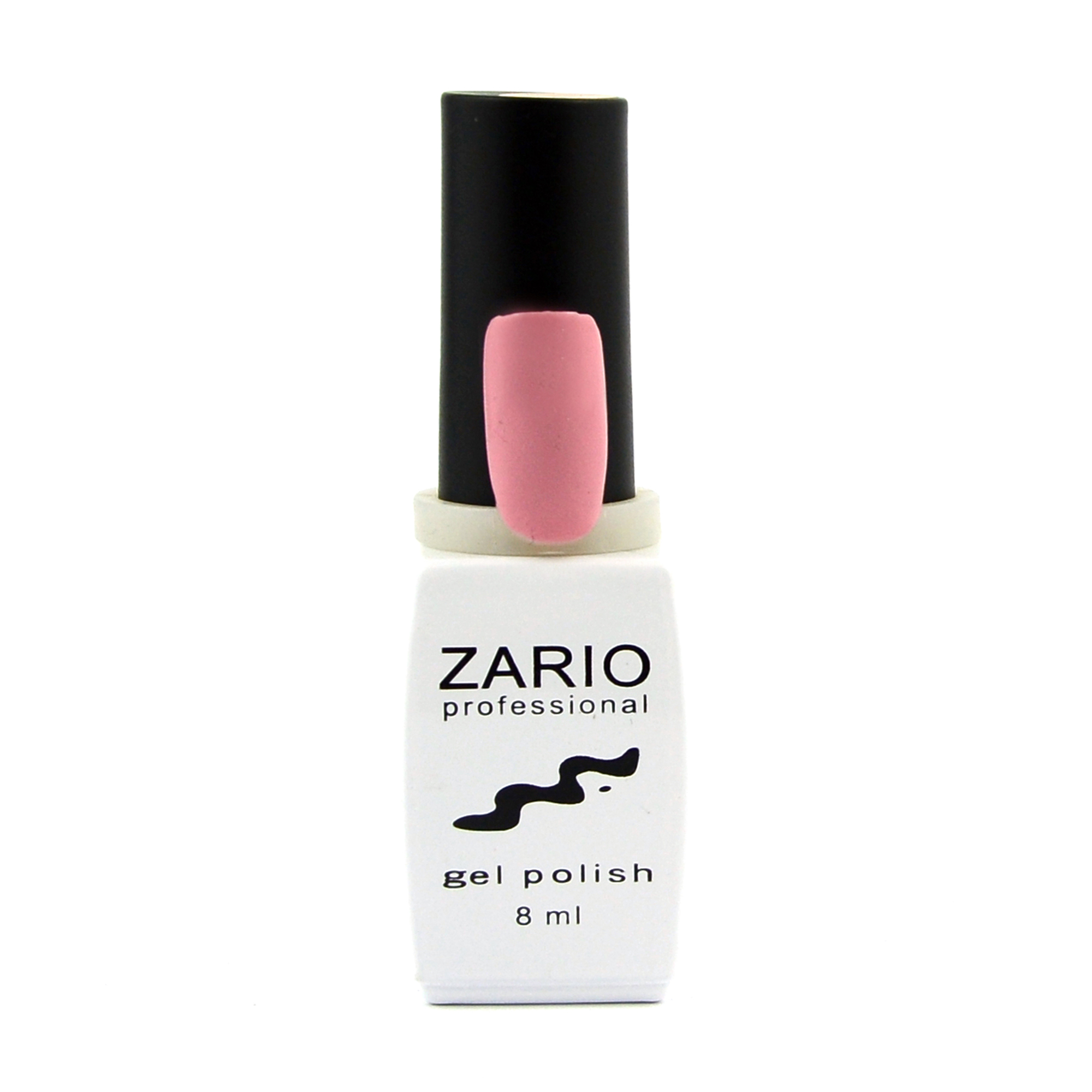 Гель-лак для нігтів Zario Professional Gel Polish 306 Рожева пантера, 8 мл