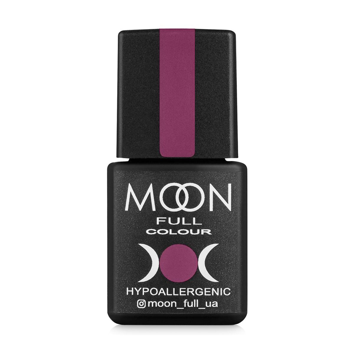 Гель-лак Moon Full Сolor Hypoallergenic Winter 2021 Gel Рolish 636 марсала темний, 8 мл