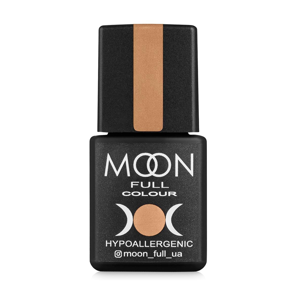 Гель-лак Moon Full Сolor Hypoallergenic Winter 2021 Gel Рolish 639 насичений латте, 8 мл