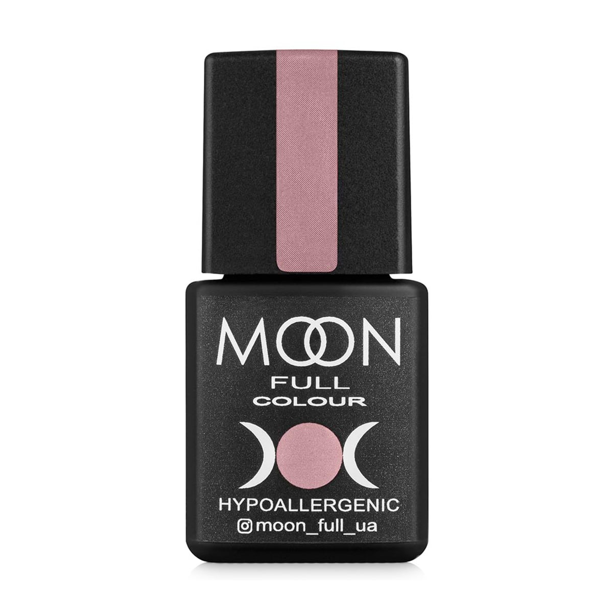 Гель-лак Moon Full Сolor Hypoallergenic Winter 2021 Gel Рolish 644 пудровий рожевий, 8 мл