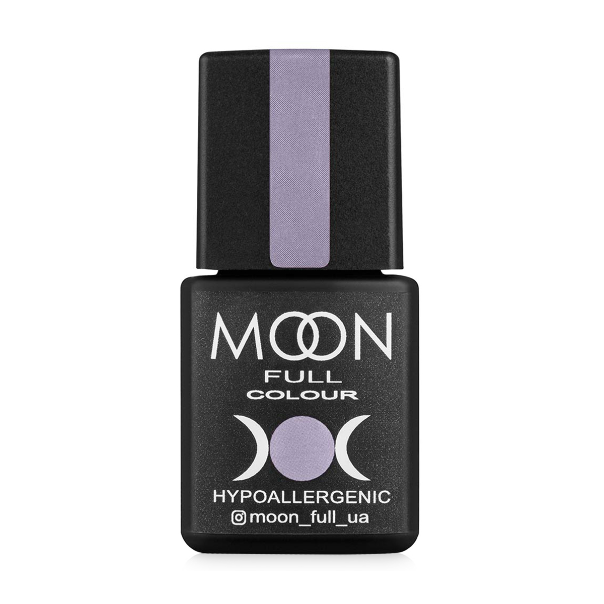 Гель-лак Moon Full Сolor Hypoallergenic Winter 2021 Gel Рolish 648 молочно-бузковий, 8 мл