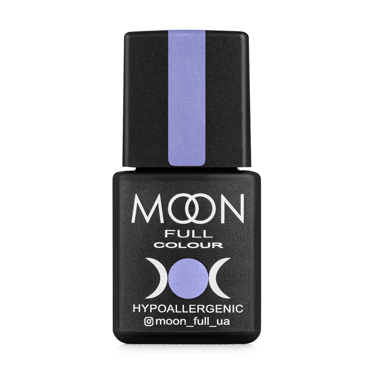 Гель-лак Moon Full Сolor Hypoallergenic Winter 2021 Gel Рolish 651 васильково-бузковий, 8 мл