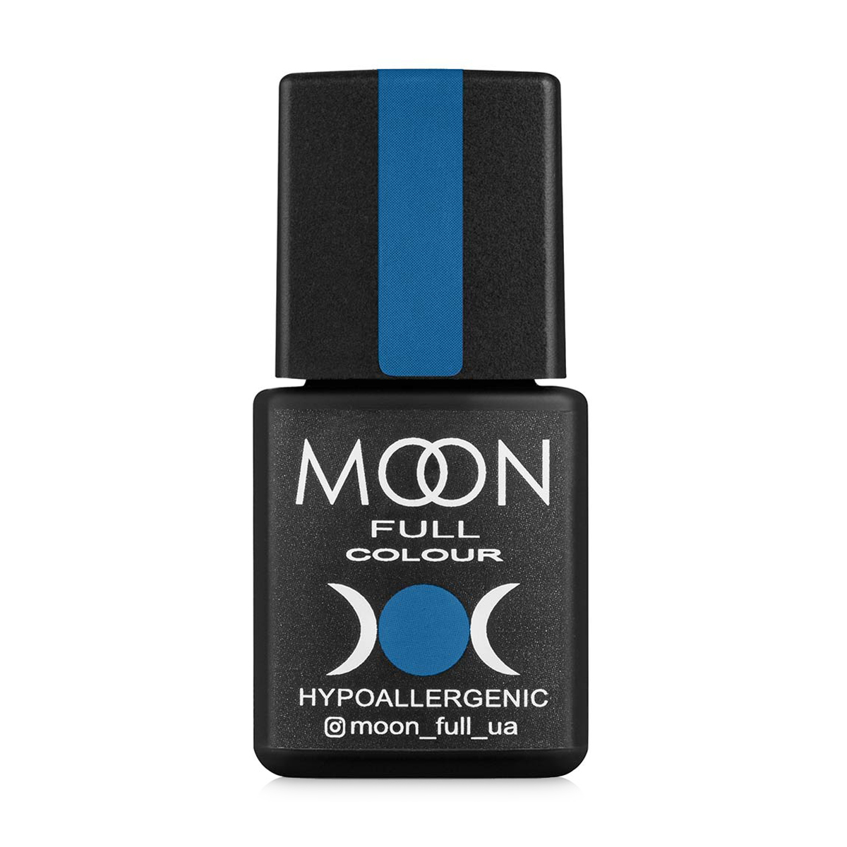 Гель-лак Moon Full Сolor Hypoallergenic Winter 2021 Gel Рolish 653 фаянсовий світлий, 8 мл