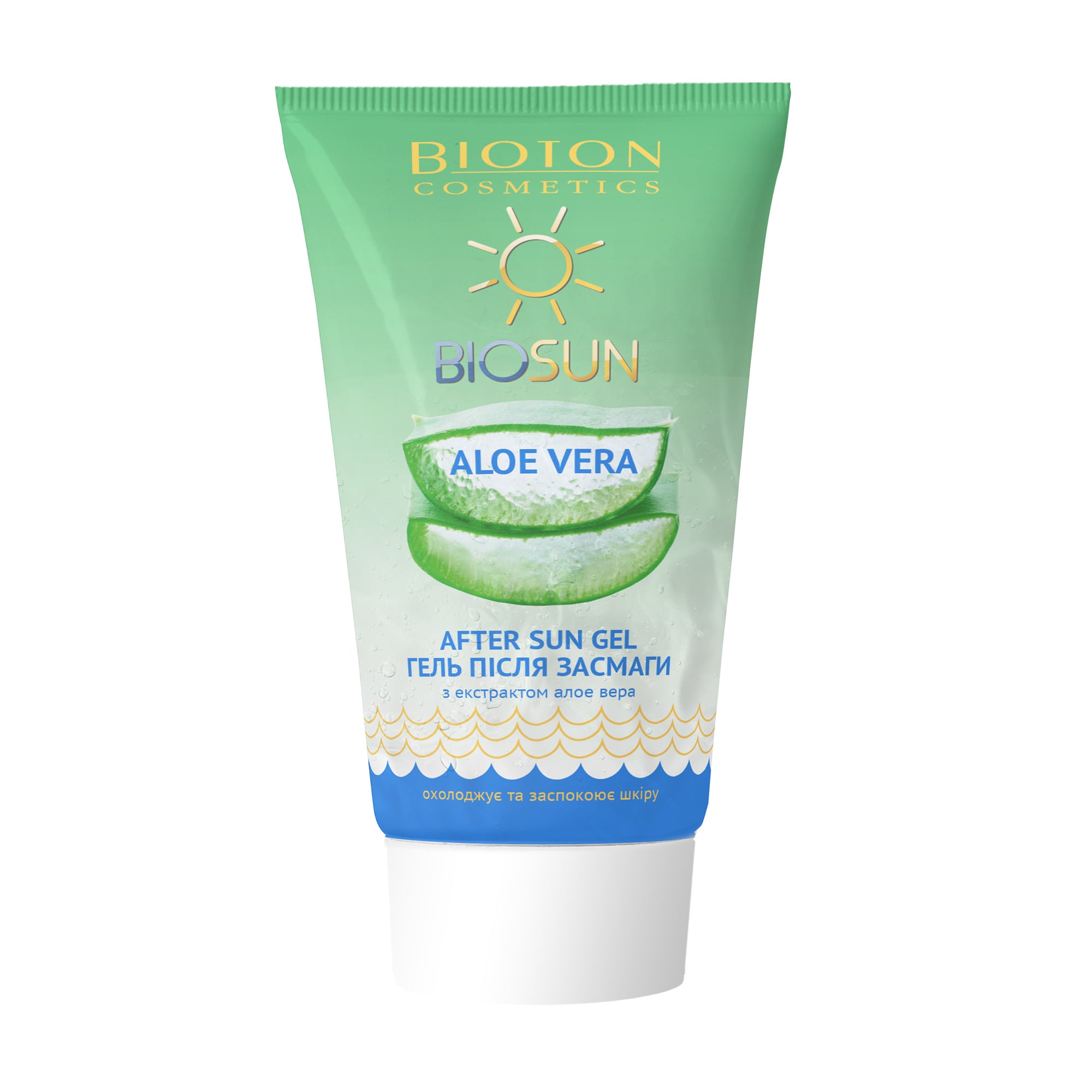 Гель після засмаги Bioton Cosmetics BioSun After Sun Gel з екстрактом алое вера, 150 мл