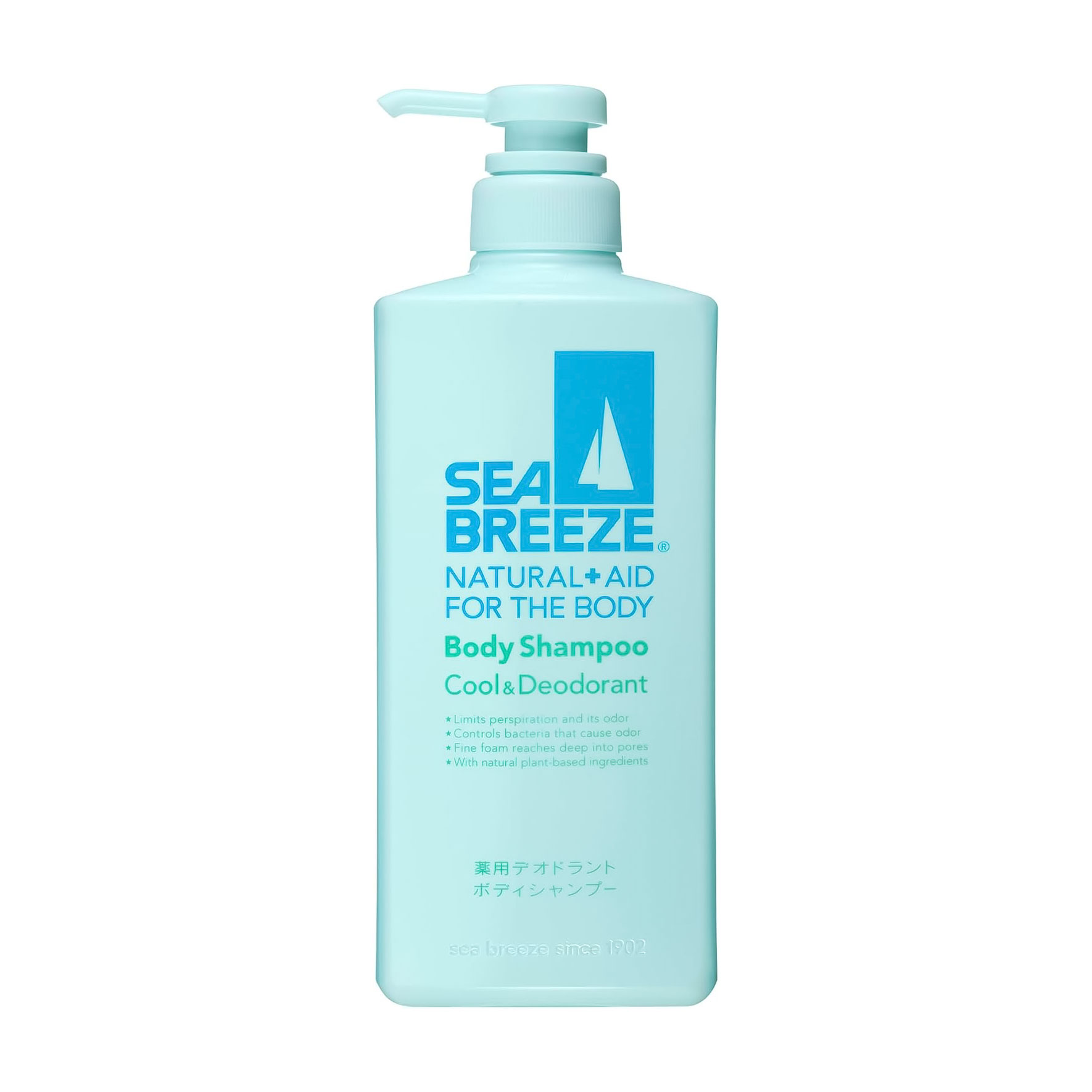 Гель-шампунь для волосся та тіла Shiseido Sea Breeze Body Shampoo, 600 мл