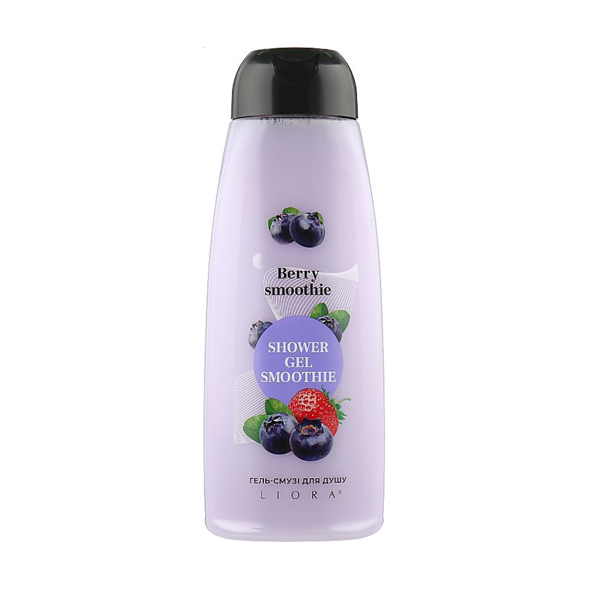 Гель-смузі для душу Liora Berry Smoothie Shower Gel, 430 мл