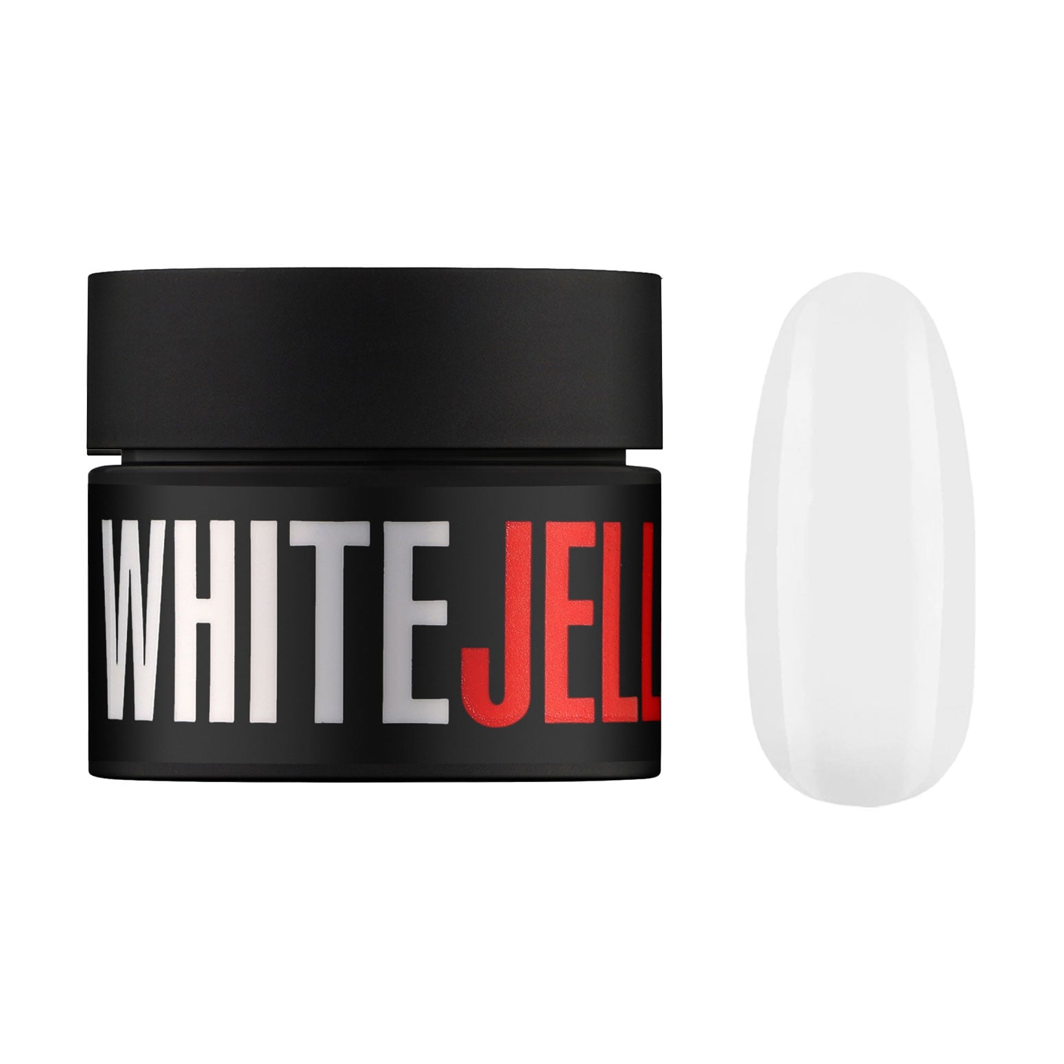 Гель-желе для нігтів Kodi Professional Jelly Gel, White, 30 г