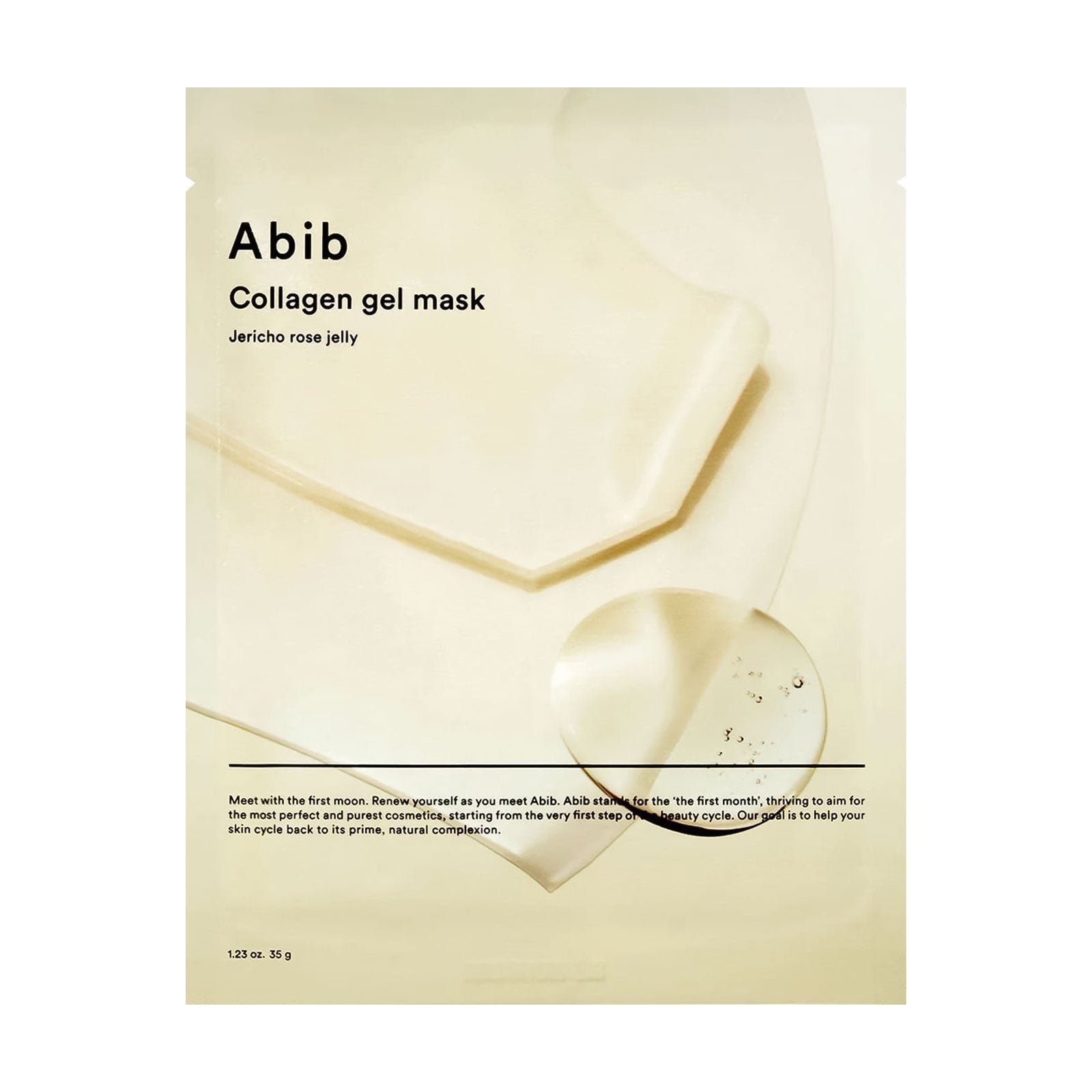 Гелева маска для обличчя Abib Collagen Gel Mask Jericho Rose Jelly з колагеном та екстрактом єрихонської троянди, 35 г