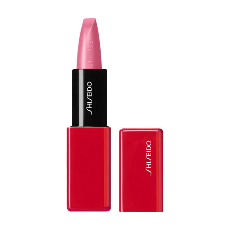 Гелева помада для губ Shiseido Technosatin Gel Lipstick із сатиновим фінішем, 407 Pulsar Pink, 3.3 г