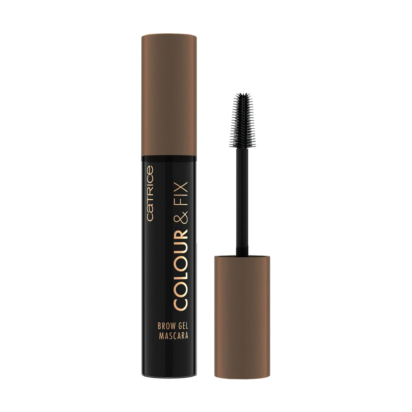 Гелева туш для брів Catrice Colour &amp; Fix Brow Gel Mascara 020 Medium Brown, 5 мл
