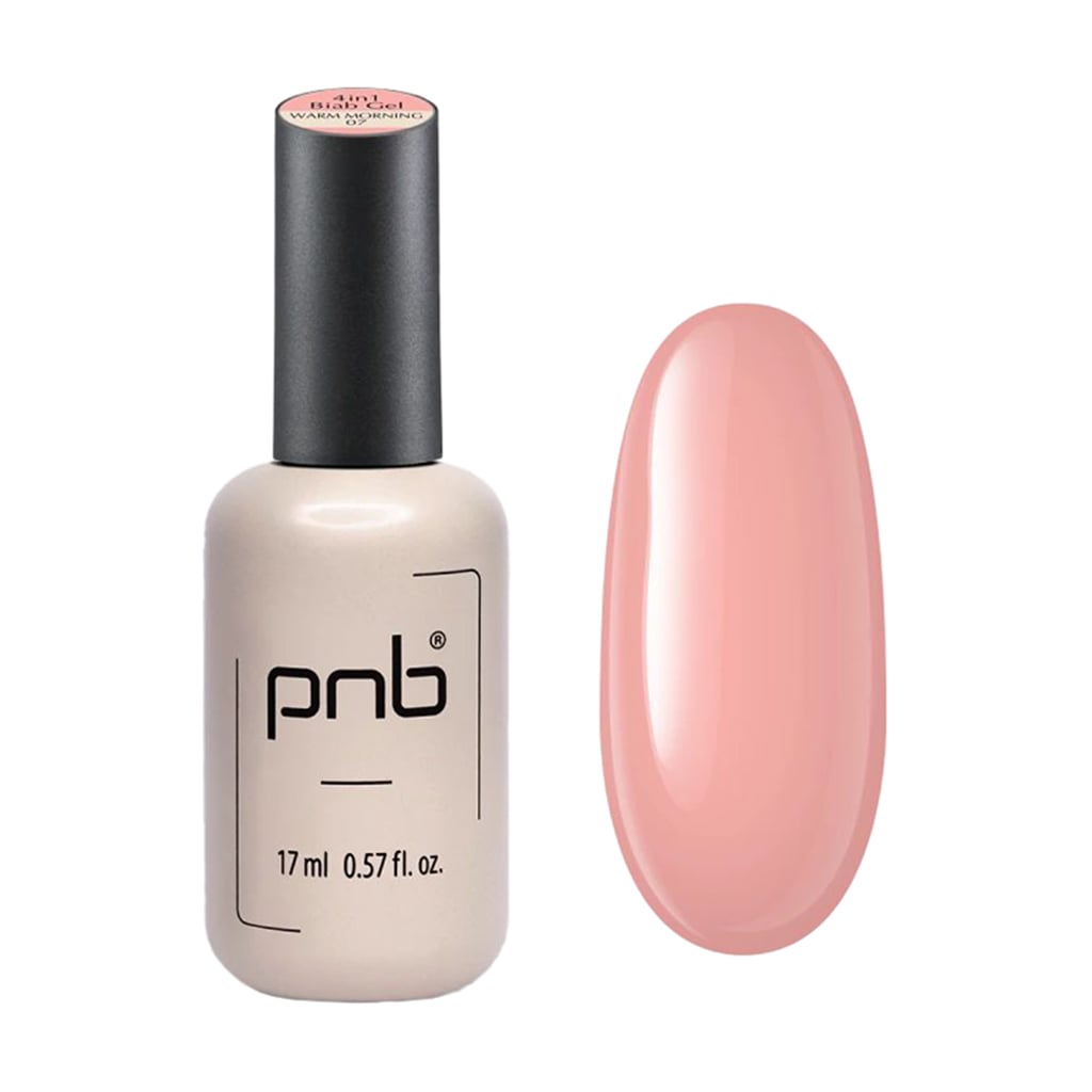 Гелеве укріплення для нігтів PNB 4 in 1 Biab Gel 07 Warm Morning, 17 мл