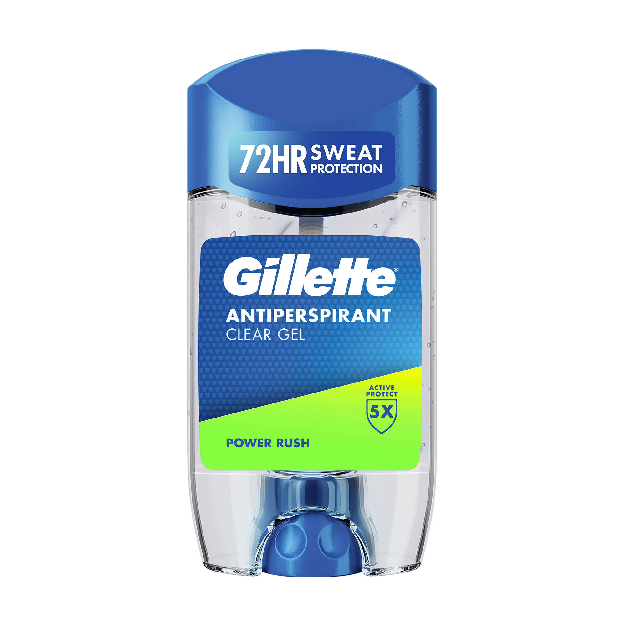 Гелевий антиперспірант-стік чоловічий Gillette Потужний ривок, 70 мл