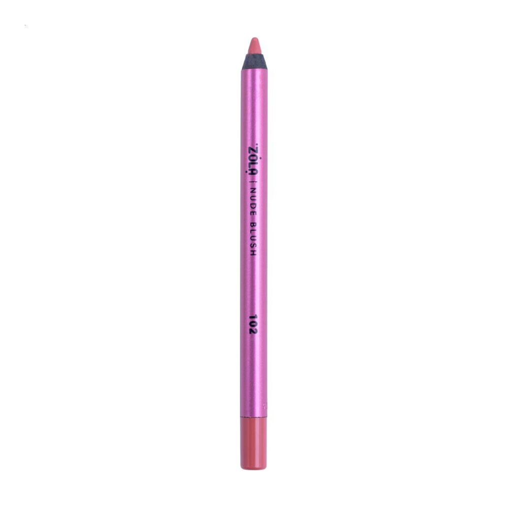 Гелевий олівець для губ Zola Gel Lip Pencil 102 Nude Blush, 1.2 г